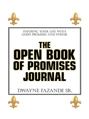 cover image of The Open Book of Promises Journal